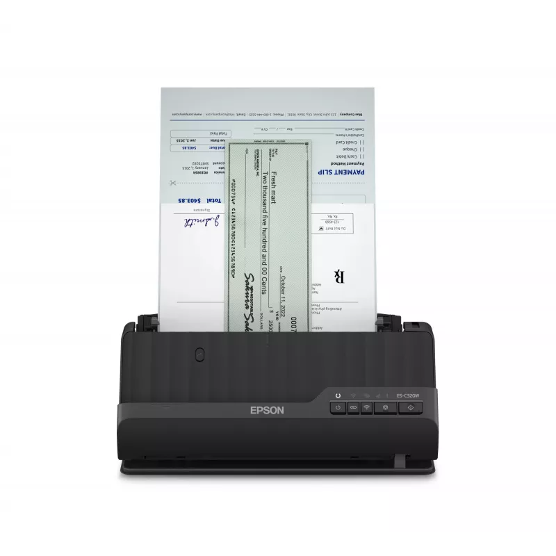 Epson ES-C320W ADF + lakštų skaitytuvas 600 x 600 DPI A4 Juoda