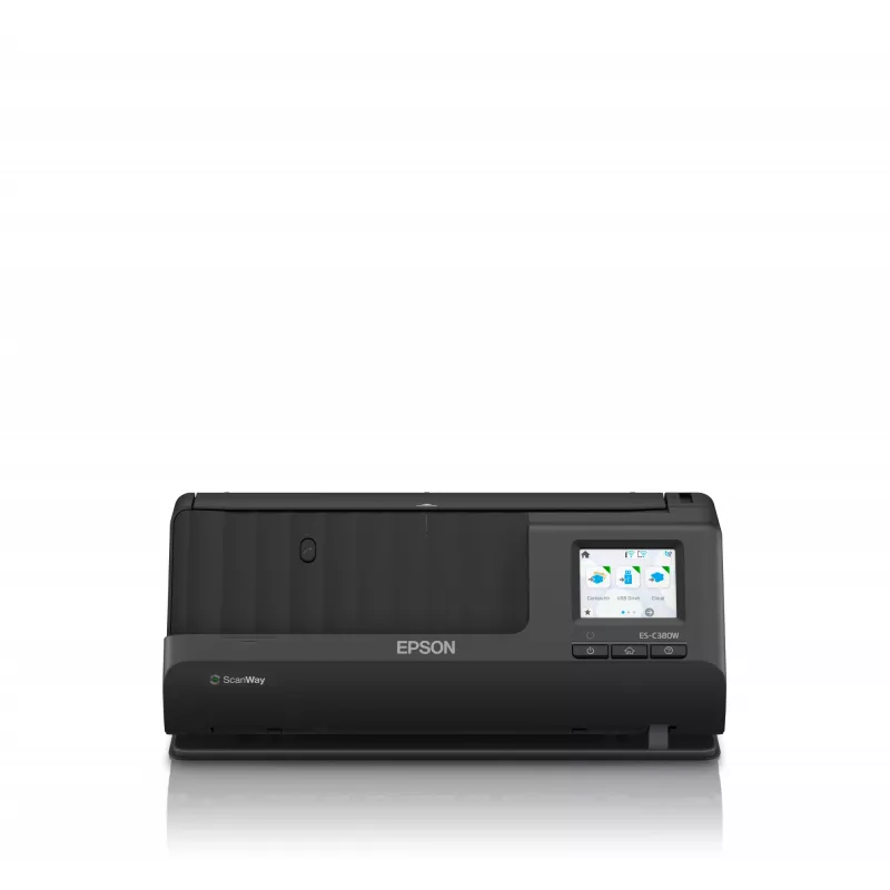 Epson ES-C380W ADF + plokščiasis skaitytuvas 600 x 600 DPI A4 Juoda
