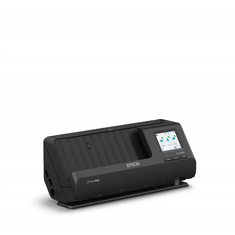 Epson ES-C380W ADF + plokščiasis skaitytuvas 600 x 600 DPI A4 Juoda