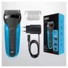 Braun Series 3 310BT elektrinis skustuvas – šlapiam ir sausam skutimuisi skirtas folijos skutiklis su barzdos kirpimo priedais
