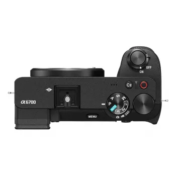Fotoaparatas Sony α α6700 MILC korpusas 27 MP Exmor R CMOS 6192 x 4128 pikseliai juodas