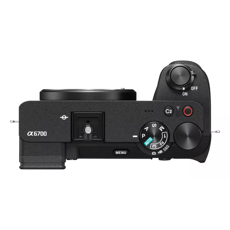 Fotoaparatas Sony α α6700 MILC korpusas 27 MP Exmor R CMOS 6192 x 4128 pikseliai juodas