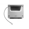 Nešiojamojo kompiuterio stovas Acer HP.DSCAB.012, 11,6–15,6 colių nešiojamiesiems kompiuteriams, sidabrinis, 270×45×300 mm, 0,821 kg