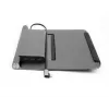 Nešiojamojo kompiuterio stovas Acer HP.DSCAB.012, 11,6–15,6 colių nešiojamiesiems kompiuteriams, sidabrinis, 270×45×300 mm, 0,821 kg