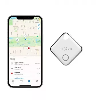 Bluetooth lokatoriaus žyma FIXED FIXTAG-WH — lengva 11 g, balta