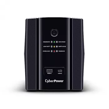 CyberPower UT1500EG nepertraukiamo maitinimo šaltinis (UPS) Linijinis-interaktyvus 1.5 kVA 900 W 4 AC lizdai