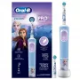 Oral-B Pro Kids vaikiškas besisukantis-osciliacinis dantų šepetėlis, šviesiai mėlynas