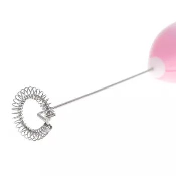 Pieno putotuvas Mesko MS 4493p — rankinis elektrinis putotuvas, rožinis