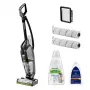 Bissell CrossWave HydroSteam Pet Pro vertikalus dulkių siurblys AC sausas ir šlapias valymas be maišelio 0 L 1100 W juoda, sidabrinė