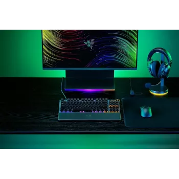 Razer Huntsman V3 Pro Tenkeyless klaviatūra su optiniais jungikliais, RGB, juoda
