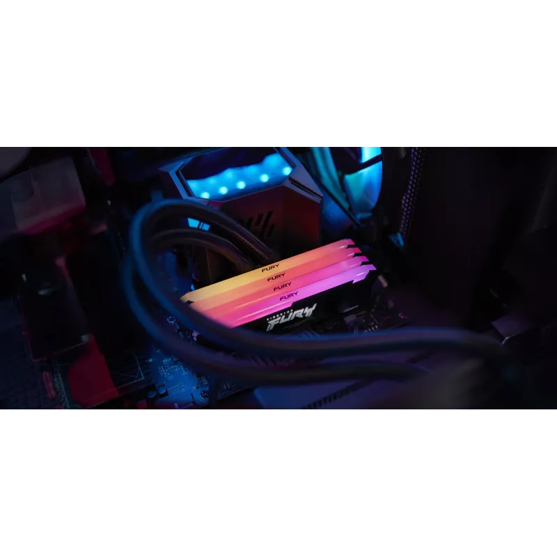 Kingston Technology FURY Beast 16GB 3200MT/s DDR4 CL16 DIMM RGB