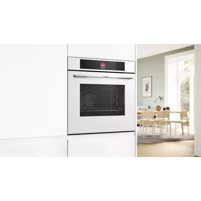 Įmontuojama orkaitė Bosch HBG7721W1S, elektrinė, pirolizė