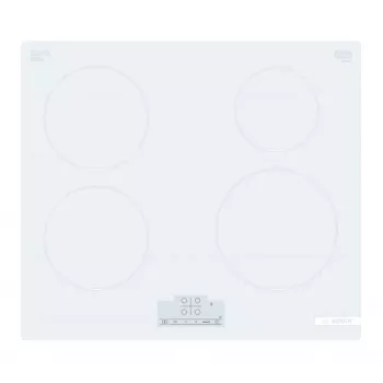 Bosch Serie 4 PIV83KHC1E Balta įmontuojama 59,2 cm zoninė indukcinė kaitlentė 4 zonos