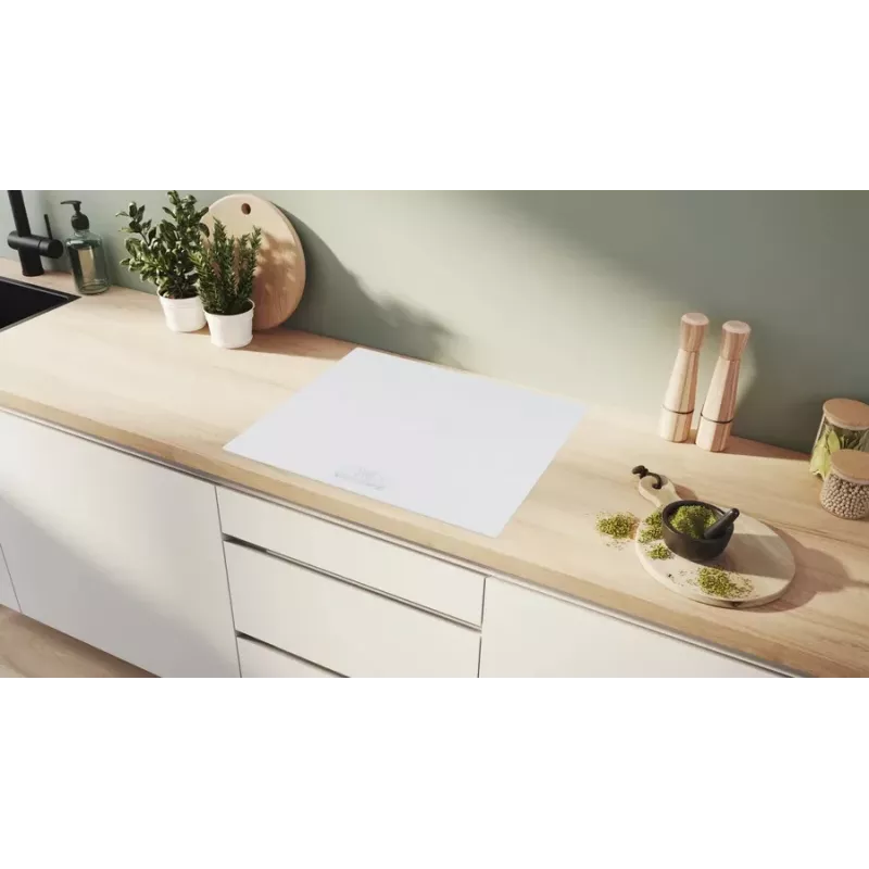 Bosch Serie 4 PIV83KHC1E Balta įmontuojama 59,2 cm zoninė indukcinė kaitlentė 4 zonos