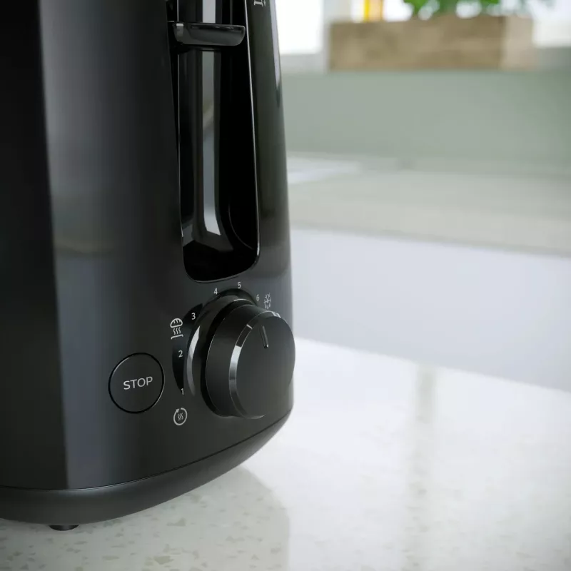 Philips Daily Collection HD2583/90 skrudintuvas 8 8 riekelės(-ių) 600 W Juoda