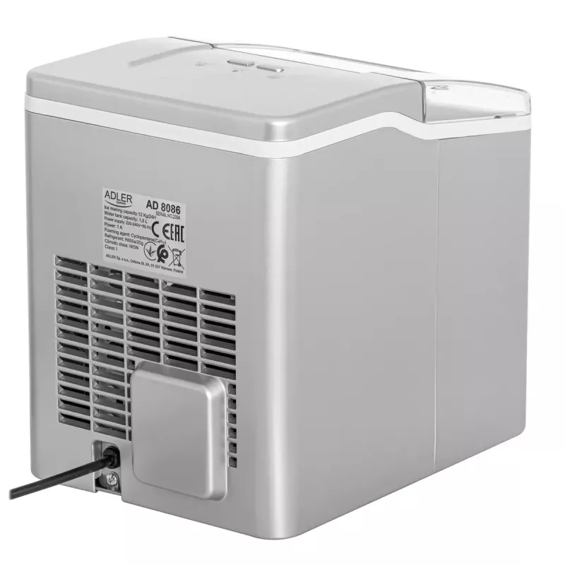 Ledų gamintojas Adler AD 8086 Galia 100 W Sidabrinis