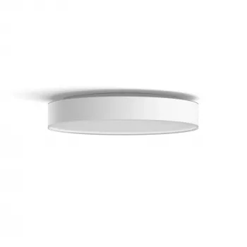 Philips Hue White ambience Enrave didelė lubinė lempa, Išmanusis lubų šviestuvas, Bluetooth, Balta, LED, Metalas, Nekeičiama (-os) lemputė (-ės)