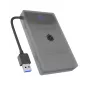 ICY BOX IB-AC603b-U3 HDD/SSD korpusas, antracito, juodos spalvos, 2,5 colio