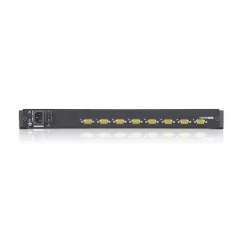 ATEN CL1308N-ATA-AU konsolė stelažui 48,3 cm (19 colių) juoda 1U