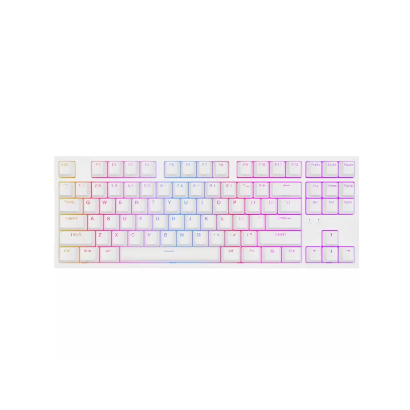 GENESIS Thor 404 TKL klaviatūra žaidimams USB QWERTY US International White