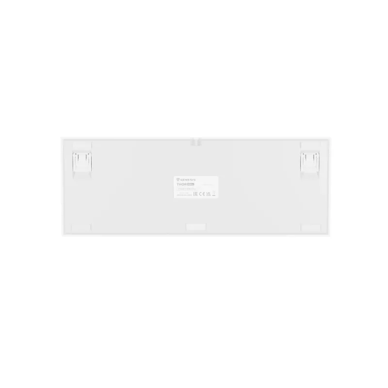 GENESIS Thor 404 TKL klaviatūra žaidimams USB QWERTY US International White