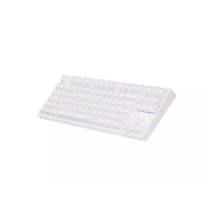 GENESIS Thor 404 TKL klaviatūra žaidimams USB QWERTY US International White