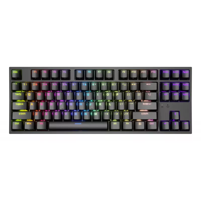 GENESIS Thor 404 TKL klaviatūra Žaidimams USB QWERTY US English Juoda