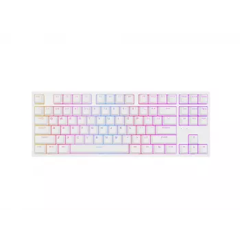 GENESIS Thor 404 TKL klaviatūra Gaming USB QWERTY US International White
