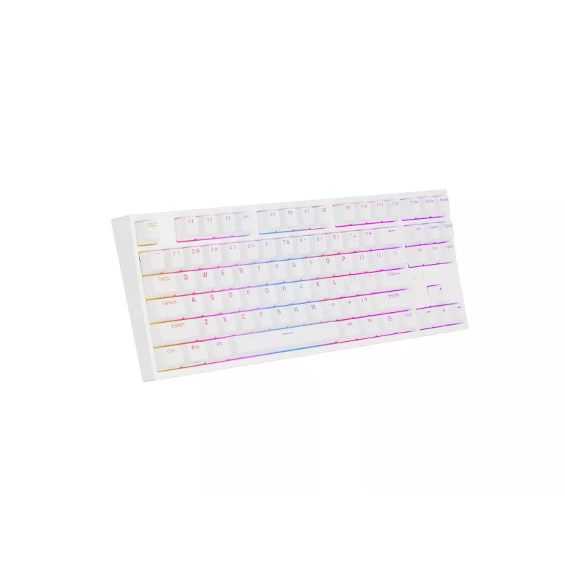 GENESIS Thor 404 TKL klaviatūra Gaming USB QWERTY US International White