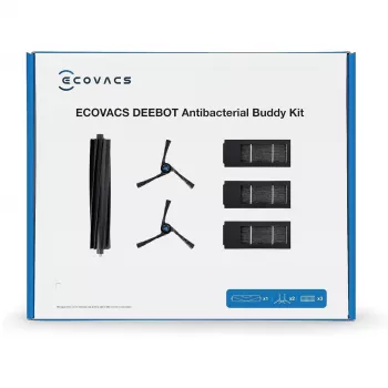Priedų rinkinys Ecovacs DKT060099 robotų dulkių siurbliui juodas 6 vnt.