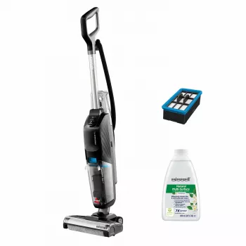 Bissell CrossWave HF2 Select lazdinis dulkių siurblys AC Sausas ir šlapias Be maišelio 0 L Juoda, Mėlyna, Pilka
