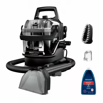 Bissell SpotClean Hydrosteam Select cilindrinis garinis valiklis 1,9 L 1000 W juoda