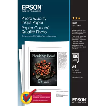 Epson Photo Quality rašalinis popierius - A4 - 100 lapų