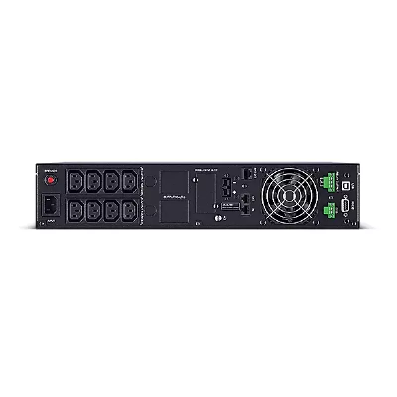CyberPower OLS2000ERT2UA nepertraukiamo maitinimo šaltinis (UPS) Dvigubos konversijos (Online) 2 kVA 1800 W 8 AC lizdai