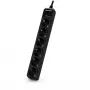 CyberPower B0620SC0-DE apsaugos nuo viršįtampių įrenginys Juoda 6 AC išvesties lizdų 200 - 250 V 1.8 m