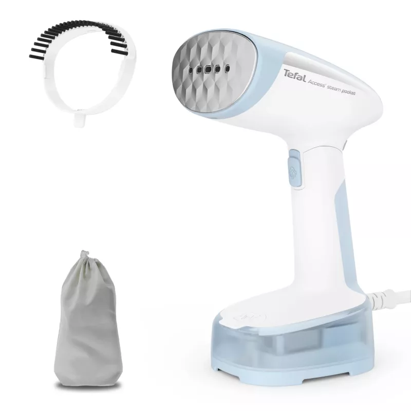 Tefal Access Steam Pocket DT3041 Rankinis drabužių garintuvas 1300 W Mėlyna, Balta