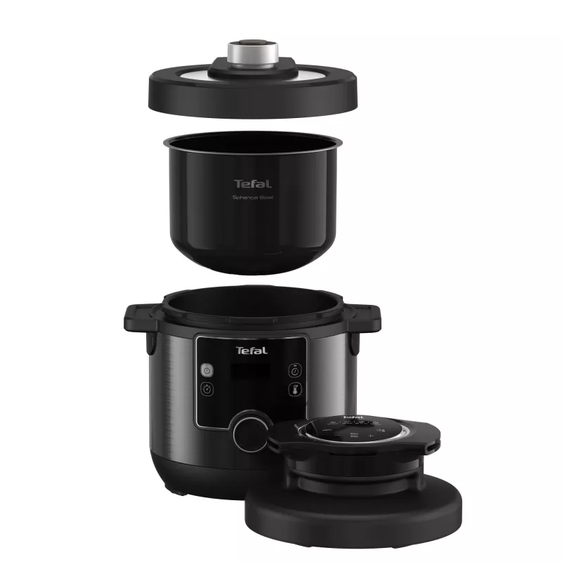Multivirkė-garintuvas Tefal Turbo Cuisine & Fry CY7788 — 7,6 l, 1200 W, 15 programų, juoda