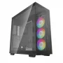 PC korpusas DeepCool CH780 Tower — Full Tower, E-ATX palaikymas, grūdintas stiklas, aRGB, USB-C, maks. GPU 480 mm
