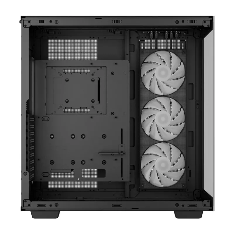 PC korpusas DeepCool CH780 Tower — Full Tower, E-ATX palaikymas, grūdintas stiklas, aRGB, USB-C, maks. GPU 480 mm