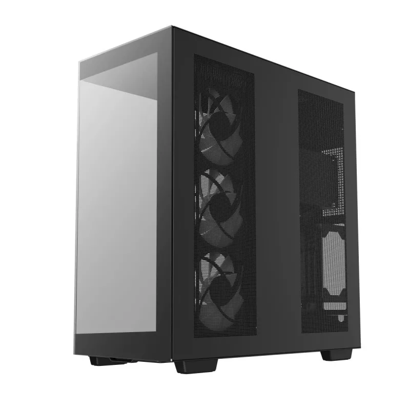 PC korpusas DeepCool CH780 Tower — Full Tower, E-ATX palaikymas, grūdintas stiklas, aRGB, USB-C, maks. GPU 480 mm