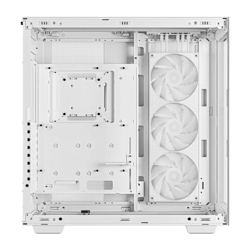 PC korpusas DeepCool CH780 WH Tower White — Full Tower, E-ATX, grūdintas stiklas, aRGB, 48 cm GPU, 13,2 cm CPU aušintuvas
