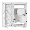 PC korpusas DeepCool CH780 WH Tower White — Full Tower, E-ATX, grūdintas stiklas, aRGB, 48 cm GPU, 13,2 cm CPU aušintuvas