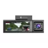 Automobilinė vaizdo registratorė Navitel RC3 PRO — Full HD 1920x1080, 106° kampas, dviguba kamera, IPS 3.16 colių ekranas, MicroSD iki 128 GB, USB maitinimas