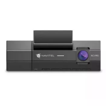 Automobilinė vaizdo registratorė Navitel RC3 PRO — Full HD 1920x1080, 106° kampas, dviguba kamera, IPS 3.16 colių ekranas, MicroSD iki 128 GB, USB maitinimas