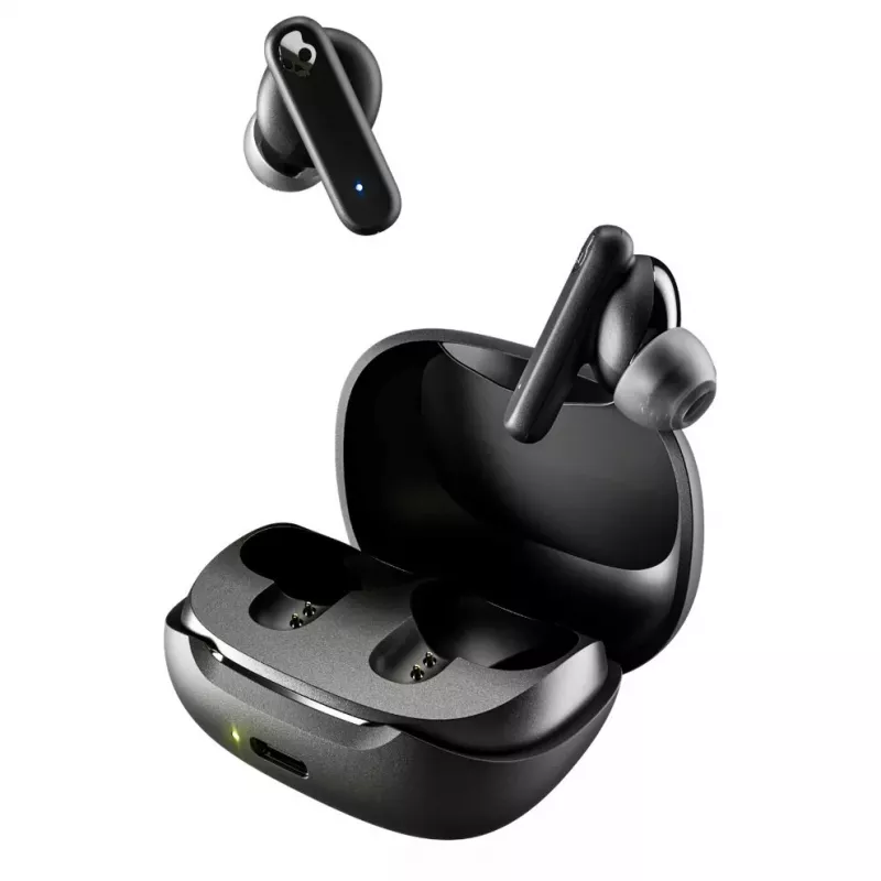 In-ear True Wireless ausinės Skullcandy Smokin’ Buds, TWS, intraauralinės, 20–20000 Hz, 40.6 g, juodos