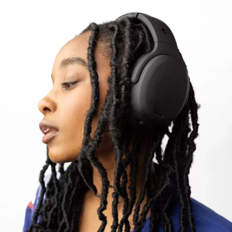 SKULLCANDY ausinės - Crusher ANC 2 - stereo - belaidės - juodos