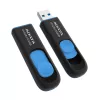 ADATA UV128 USB atmintinė 512 GB USB Type-A 3.2 Gen 1 (3.1 Gen 1) juoda, mėlyna