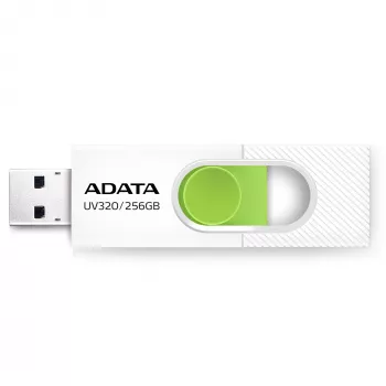 ADATA UV320 USB atmintinė 256 GB USB Type-A 3.2 Gen 1 (3.1 Gen 1) Žalia, Balta