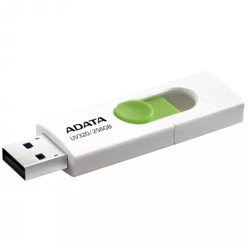 ADATA UV320 USB atmintinė 256 GB USB Type-A 3.2 Gen 1 (3.1 Gen 1) Žalia, Balta