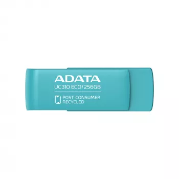 ADATA UC310 ECO USB atmintinė 256 GB USB Type-A 3.2 Gen 1 (3.1 Gen 1) Žalia